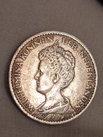 Wilhelmina 1 Gulden 1916, Postzegels en Munten, Munten | Nederland, 1 gulden, Verzenden, Zilver, Koningin Wilhelmina