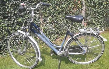 Blauw/zilver kleurige Sparta dames fiets, frame 50cm beschikbaar voor biedingen
