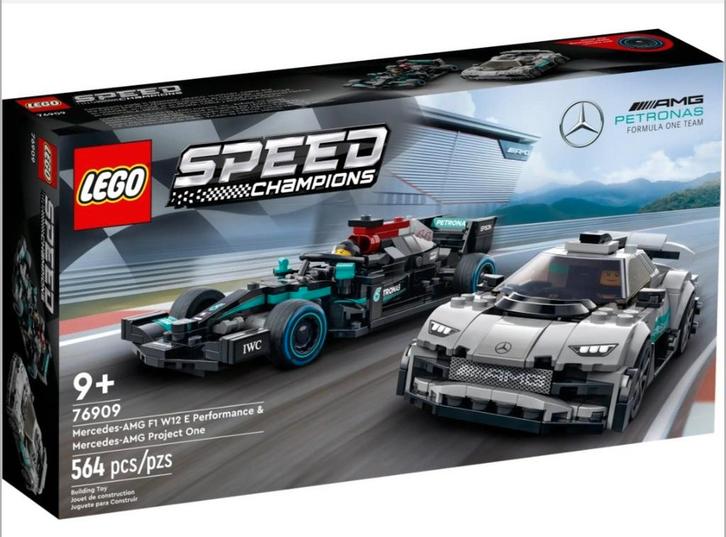 Lego 76909 Speed Champions Mercedes AMG F1 W12 E Performance, Kinderen en Baby's, Speelgoed | Duplo en Lego, Nieuw, Ophalen of Verzenden