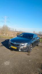 Opel Insignia 2.8 Turbo 239KW 4-DRS 4X4 AUT 2014 Grijs, Auto's, Opel, Automaat, Zwart, USB, Leder