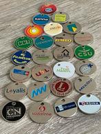 25 W W Muntjes ZIE OMSCHRIJVING., Verzamelen, Winkelwagenmuntjes, Ophalen of Verzenden