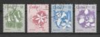 Cuba 1983  Bloemen, Verzenden, Gestempeld, Midden-Amerika
