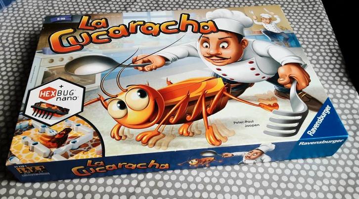 Ravensburger  - La CUCARACHA, Hobby en Vrije tijd, Gezelschapsspellen | Bordspellen, Zo goed als nieuw, Een of twee spelers, Drie of vier spelers