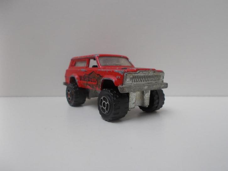 5798 Jeep Cherokee 4x4 Majorette No 236, Hobby en Vrije tijd, Modelauto's | Overige schalen, Gebruikt, Auto, Ophalen of Verzenden