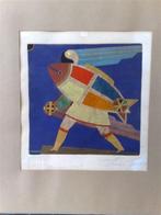 "Walking Fish" by Andrei Gennadiev, Antiek en Kunst, Kunst | Schilderijen | Modern, Ophalen