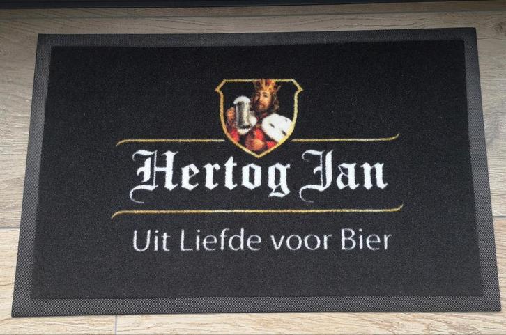 HERTOG JAN deurmatten afmeting 40 x 60cm, Verzamelen, Biermerken, Nieuw, Overige typen, Hertog Jan, Ophalen of Verzenden