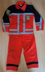Brandweerpak maat 140, Kinderen en Baby's, Carnavalskleding en Verkleedspullen, Ophalen of Verzenden, Gebruikt, 134 t/m 140, Jongen of Meisje