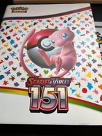 Pokémon 151 binder en poster + kaarten, Boek of Catalogus, Ophalen of Verzenden, Zo goed als nieuw