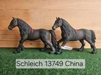 Schleich 13749 Friese merrie met of zonder vaantje uit 2014, Ophalen of Verzenden, Zo goed als nieuw, Paard, Beeldje of Figuurtje