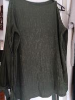 Leuke groene top maat M/L., Kleding | Dames, Tops, Ophalen of Verzenden, Zo goed als nieuw, Groen