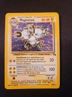 Magneton Fossil holo Pokémon kaart. TCG WOTC, Ophalen of Verzenden, Gebruikt, Losse kaart, Foil