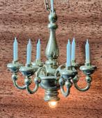 Bodo Hennig kroonluchter met 6 kaarsjes voor het poppenhuis, Ophalen of Verzenden, Gebruikt, Poppenhuis