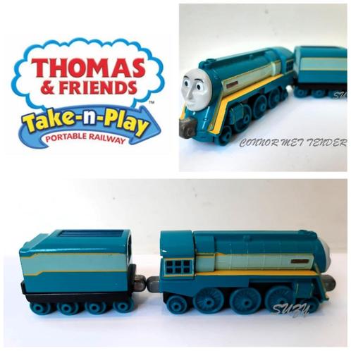 Thomas de Trein Take n Play, Connor met Tender, Kinderen en Baby's, Speelgoed | Thomas de Trein, Gebruikt, Ophalen of Verzenden