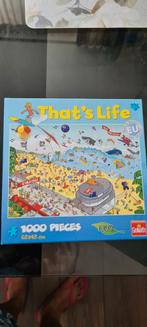 That's life puzzel 1000 stukjes, Hobby en Vrije tijd, Denksport en Puzzels, Ophalen of Verzenden, Zo goed als nieuw