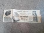 Advertentie haarcrème Vitamef (Parool 1958), Ophalen of Verzenden, 1940 tot 1960, Knipsel(s)