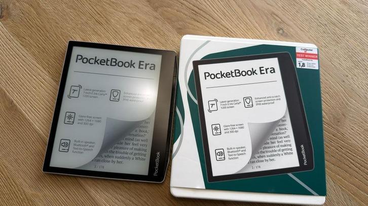 PocketBook ERA  Groot 7 inch scherm, Computers en Software, E-readers, Zo goed als nieuw, 7 inch, 16 GB of meer, Bluetooth, Touchscreen