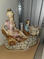 Mooi groot beeld, Antiek en Kunst, Antiek | Porselein, Ophalen