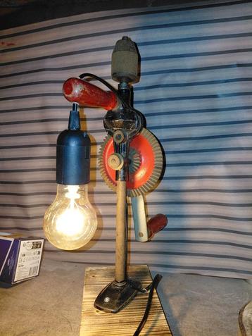 Handboor lamp industrieel  beschikbaar voor biedingen