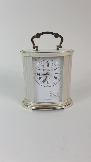 Vintage tafelklok, Wiron Clock Co, West-Germany. 6B9 beschikbaar voor biedingen
