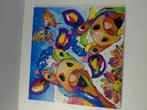 Kleurrijk koeienschilderij, Antiek en Kunst, Kunst | Litho's en Zeefdrukken, Ophalen of Verzenden