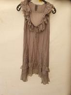 Licht grijs mouwloos blouse/tuniek Share female, Share female, Maat 42/44 (L), Ophalen of Verzenden, Zo goed als nieuw
