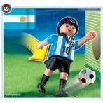 Playmobil (4705) Voetbalspeler Argentinië, Ophalen of Verzenden, Zo goed als nieuw, Complete set