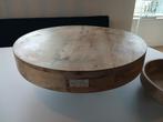 Taartplateau cake stand -Plateau & fruitschaal van RM 50 dia, Huis en Inrichting, Ophalen of Verzenden, Gebruikt, Rond, Hout