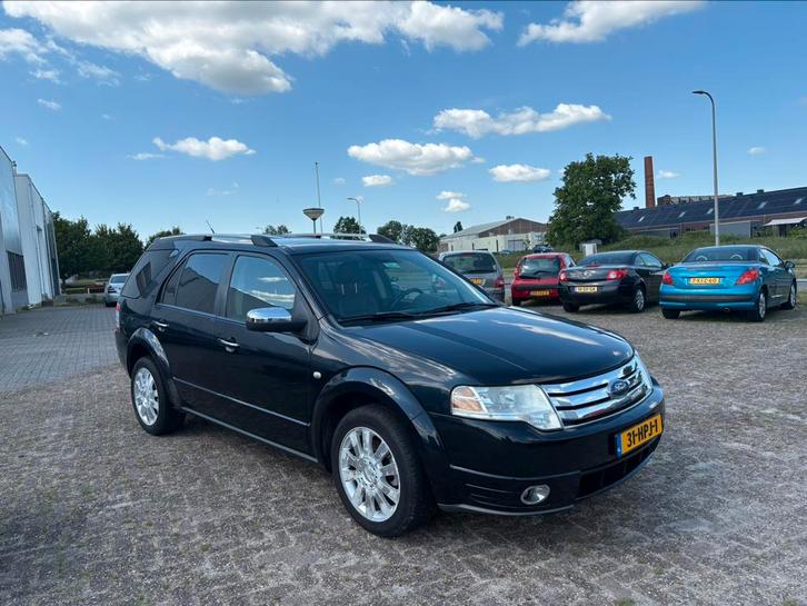 Ford Taurus x limited 2008 Blauw, Auto's, Ford, Particulier, Benzine, Stationwagon, Automaat, Geïmporteerd, Blauw, Zwart, Leder