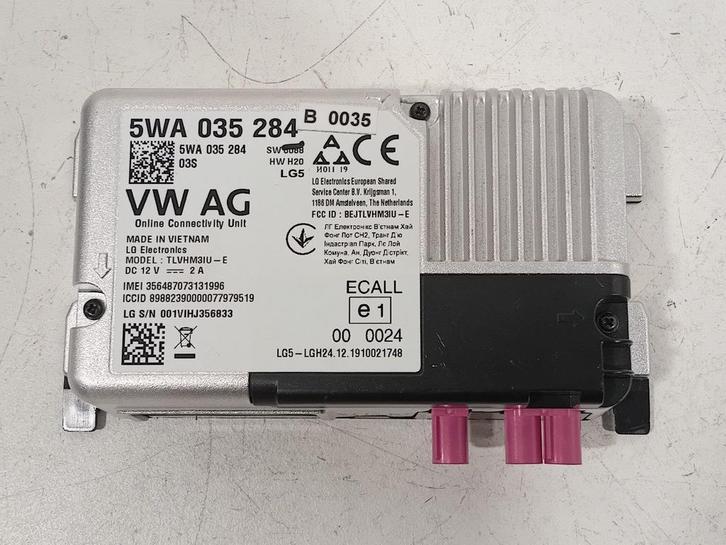 Computer Volkswagen Passat, Auto-onderdelen, Elektronica en Kabels, Volkswagen, Gebruikt, Herkomst onderdeel bekend, 12 maanden garantie