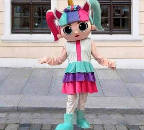 L.O.L Mascotte te huur, Hobby en Vrije tijd, Feestartikelen | Verhuur, Zo goed als nieuw, Verjaardag, Ophalen of Verzenden