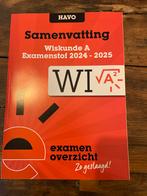 Wiskunde A HAVO Samenvatting 2024-2025 - ZGAN!, Ophalen of Verzenden, Zo goed als nieuw, HAVO, Wiskunde A