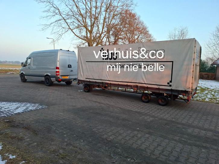 Schamelwagen schamel aanhanger kar aanhangwagen 3500 3 asser, Auto diversen, Aanhangers en Bagagewagens, Ophalen of Verzenden