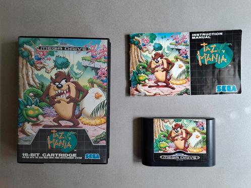 Taz mania compleet. Sega mega drive, Spelcomputers en Games, Games | Sega, Zo goed als nieuw, Mega Drive, 1 speler, Vanaf 3 jaar