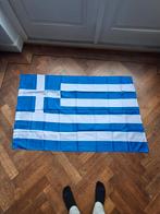 Griekse vlag 145x90cm, Ophalen, Zo goed als nieuw