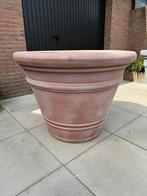 Unieke  xxxl Bloembakken / Bloempotten terracotta kunststof, Tuin en Terras, Bloembakken en Plantenbakken, 60 cm of meer, Kunststof