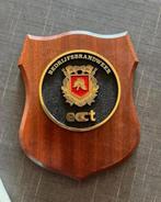 ECT container terminal bedrijfs brandweer wand bord hout, Ophalen of Verzenden, Overige soorten, Nederland, Overige typen