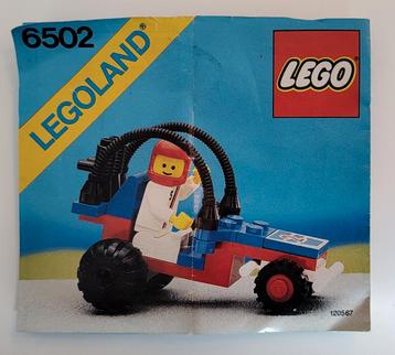 LEGO 6502 - Turbo racer - compleet met doosje beschikbaar voor biedingen