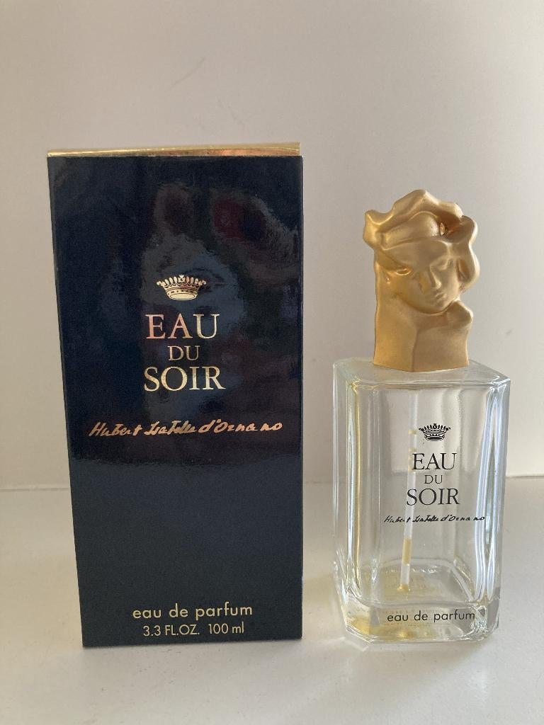 Leeg parfumflesje met originele doos - Eau du Soir, Ophalen of Verzenden, Gebruikt, Parfumfles