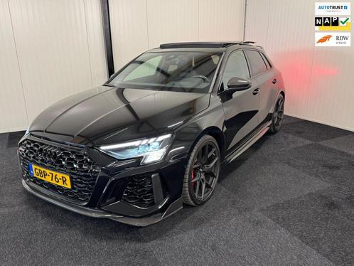 Audi RS3 2.5 TFSI Quattro UNIEK FULLCARBON/VOSSEN/PANO/HUD/A, Auto's, Audi, Bedrijf, Te koop, RS3, 4x4, ABS, Achteruitrijcamera