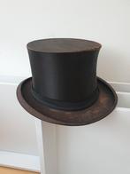 Vintage klaphoed (chapeau claque) Marette, Ophalen, Hoed, Marette, 57 cm (M, 7⅛ inch) of minder
