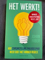Het Werkt! - Johan Faber, Ophalen of Verzenden, Zo goed als nieuw, Management