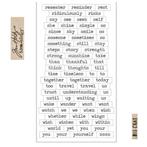 Tim Holtz Idea-ology Sticker Sheet White Big Chat #93192/3, Verzenden, Nieuw, Versiering of Embellishment, Overige merken