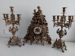 Goud / bronzen garniture Imperial klok, Antiek en Kunst, Antiek | Klokken, Ophalen