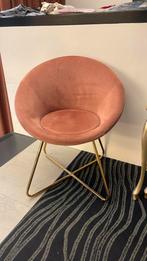 Velours roze stoelen, Ophalen of Verzenden, Zo goed als nieuw, Overige kleuren, Twee