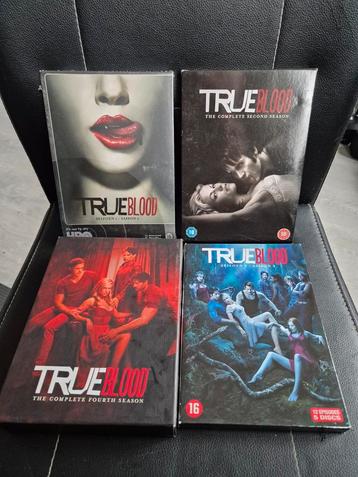 True blood seizoen 1 tm 4 beschikbaar voor biedingen