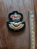 Petembleem RAF officier, Verzamelen, Embleem of Badge, Luchtmacht, Ophalen of Verzenden, Engeland