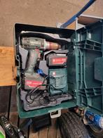 metabo bs 18 ltx impuls accuboormachine schroefmachine, Ophalen of Verzenden, Gebruikt, Boor- en Schroefmachine, Variabele snelheid