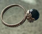 PANDORA Zilveren Grand Black Spinel Ring 19mm, 18 tot 19, Gebruikt, Zwart, Ophalen of Verzenden