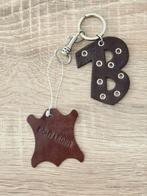 Sleutelhanger met leren letter: B. Nieuw. Sinttip/Kersttip, Ophalen of Verzenden, Nieuw