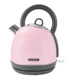 Roze waterkoker, 1 tot 2 liter, Ophalen of Verzenden, Zo goed als nieuw